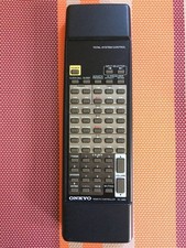 Telecomando Onkyo RC-398S usato pulsanti infrarossi confermati senza batteria inclusa