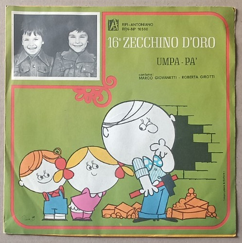 Vinile giri zecchino - 45, 16°