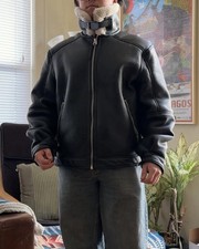 Giacca in pelle pesante Zara