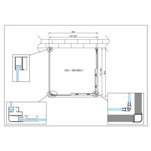 Box doccia lati - 2, +