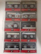 Lotto 10x SONY HF 46 50 60 70 90 ANNI 90 musicassette vergini cassette tape