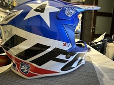 casco moto Cross Bambino Marca Ufo Più Visiera