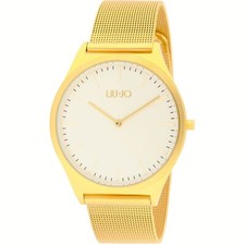 Orologio Uomo Liu-Jo TLJ2430 Ultrapiatto Con Cassa E Cinturino Dorati
