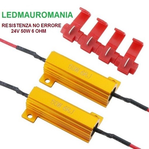 Resistenza 24v camion - 24v, led