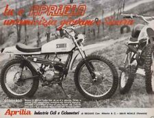 advertising Pubblicità -APRILIA SCARABEO CROSS 50'71-MOTOITALIANE ENDURO  EPOCA 