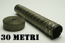 30 METRI  BENDE BENDA TITANIO TERMICA SCARICO MARMITTA COLLETTORI AUTO CUSTOM