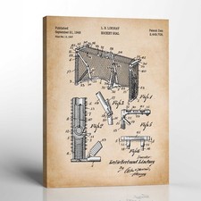 Decorazione Sala Hockey, Rete Hockey Stampa su Tela Brevetto