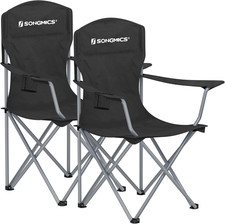 Set Di 2 Sedie Pieghevoli Da