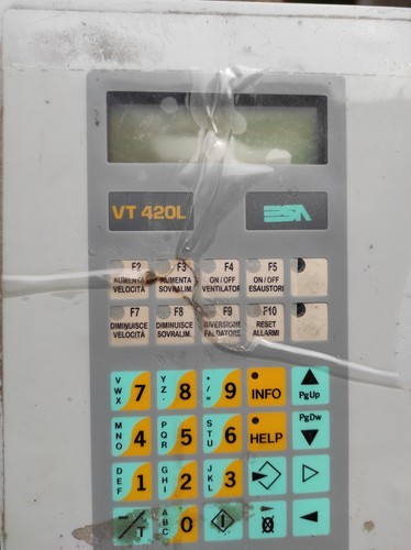 Esa vt420l pannello operatore - esa,