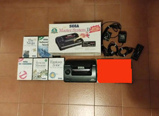 Lot Console Sega Master System 2 II Con Box + 5 Videogiochi PAL Giochi Preziosi 