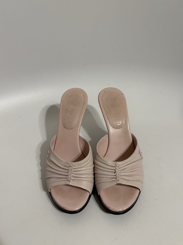 Sandalo mulo vintage - chanel, in