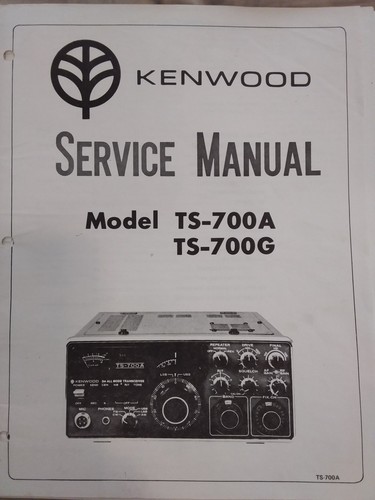 Kenwood 700a 700g manuale - kenwood, ts-700g
