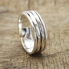 Anello Spinner Argento