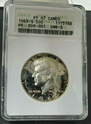 1969 kennedy mezzo dollaro - 1969,