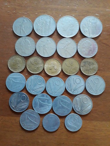 Kit monete lire - 25,