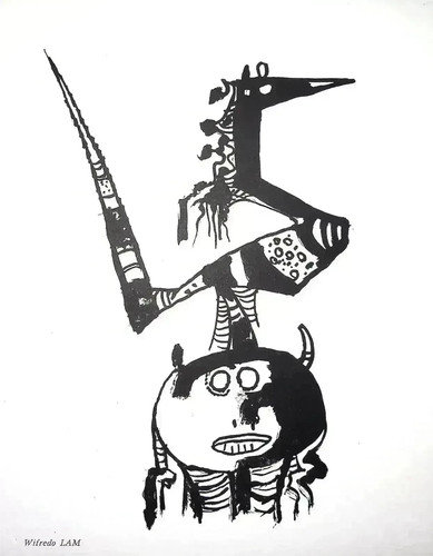 Wifredo lam animaux - lam, :