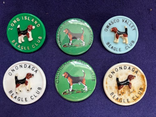 Bottoni vintage beagle club - 6,