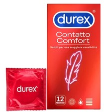 Preservativi DUREX CONTATTO COMFORT 12 24 36 48 profilattici