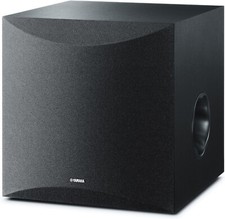 YAMAHA NS-SW100 SUBWOOFER ATTIVO 10" CON PORTA BASS REFLEX TWISTED FLARE NERO