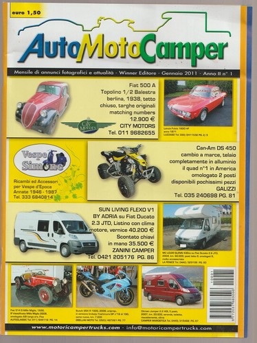 Rivista auto moto camper gen - auto,