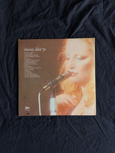 Mina live doppio vinile - ’78,