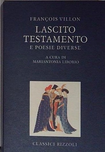 Villon lascito testamento - lascito,