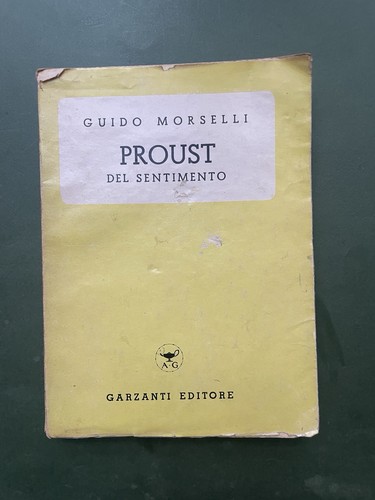Guido morselli proust - guido,