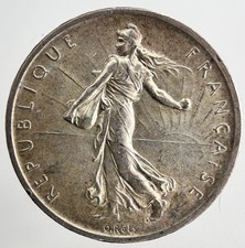 1969 France 5 Francs Silver