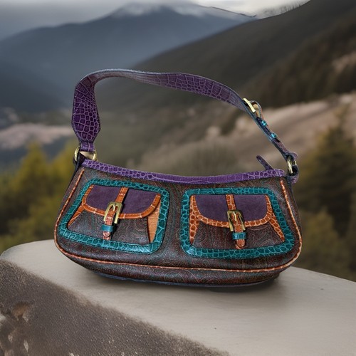 Borsa tracolla etro paisley - borsa,