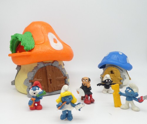 Puffi vintage schleich - schleich, anni