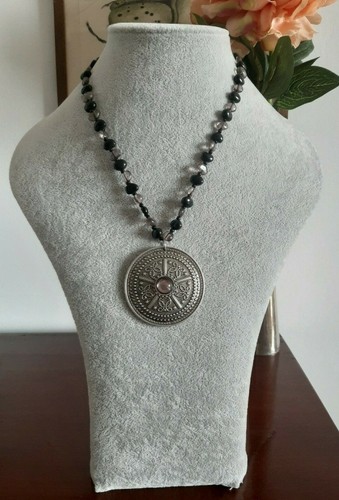 Collana artigianato pendente - collana,