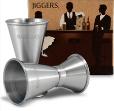 Set Doppio Jigger Colpo Misura