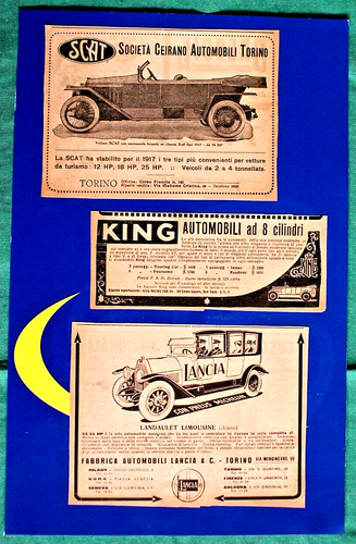 Stampe pubblicitarie 1929 auto - stampe,
