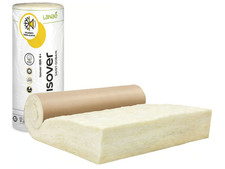 LANA DI VETRO ISOVER IBR 4 + ROTOLO 1,2x8 MQ 9,6 SP 100mm ISOLAMENTO TERMO ACUST