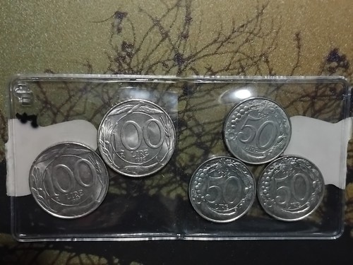 Lotto monete lire - 5, 50