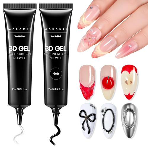 Gel nail art set - gel,