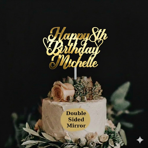 Cake topper buon - topper, compleanno