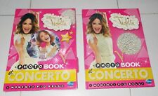 Dvd + libro VIOLETTA PHOTO BOOK IL CONCERTO Walt Disney 2014 Live Tour