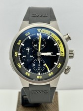 IWC Aquatimer Chronograph IW372304 Tianium Mm 44 Black Dial Bracelet Full 2006