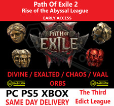 PATH OF EXILE 2 DAWN OF THE HUNT LEAGU POE 2 ✅ PC PS5 XBOX ✅ DIVINE EXALTED ORBS