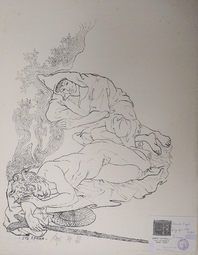 1969 corrado cagli - cagli, "ermes"