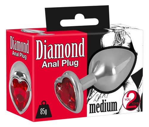 Plug anal alluminio gemma - anal,
