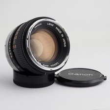 Canon FD 50 mm f/1.4 silver /