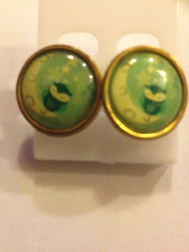Orecchini donna gufo vintage