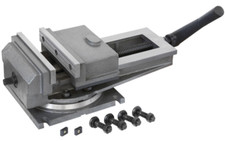 Morsa a macchina con base