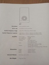 Subwoofer bowers wilkins - subwoofer,