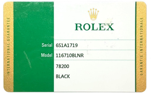 Rolex batman 116710blnr - rolex,