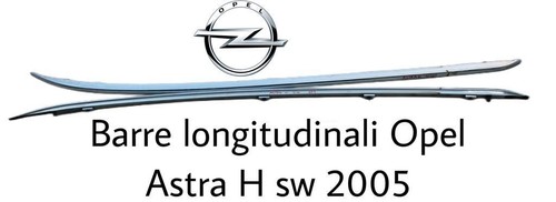 Barre longitudinali tetto - barre, per