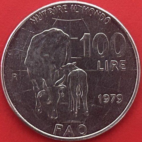 Moneta 100 lire - moneta,