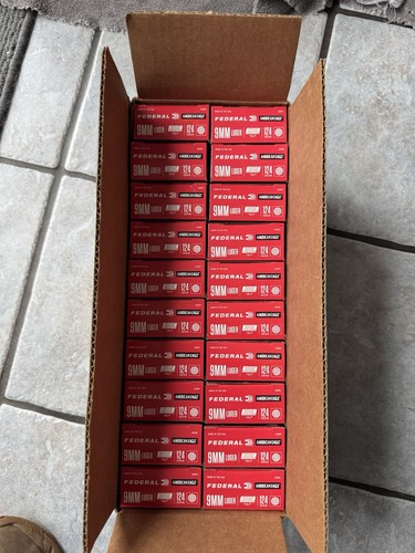 Matching empty cardboard 9mm - empty,